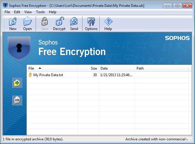 how to decrypt the encrypted file free